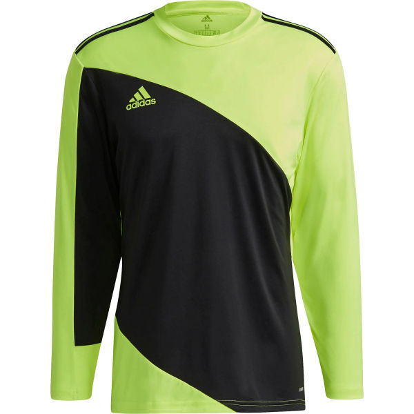 Adidas Squadra 21 Keepershirt Lange Mouw Heren - Zwart / Fluogeel
