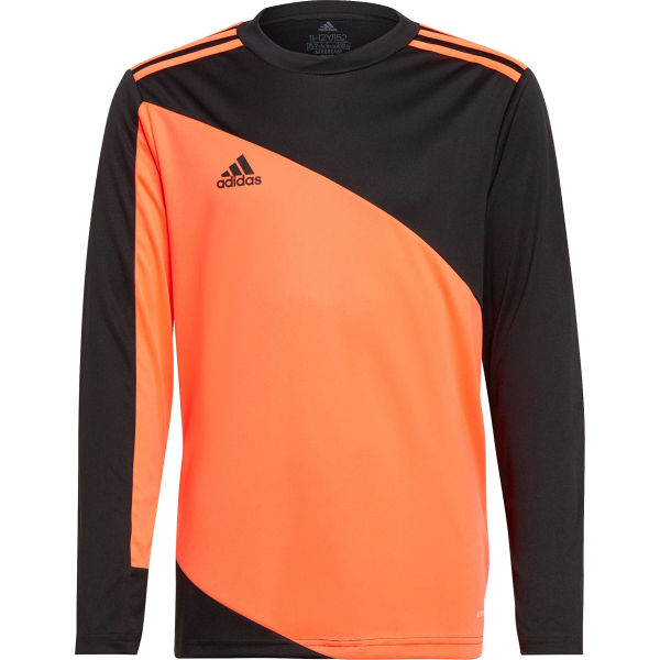 Adidas Squadra 21 Keepershirt Lange Mouw Kinderen - Fluorood / Zwart