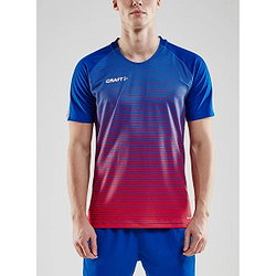 Craft Pro Control Stripe Trikot Kurzarm Damen - Royal / Rot