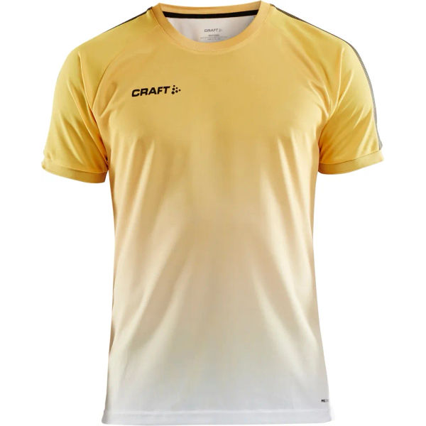 Craft Pro Control Fade Shirt Korte Mouw Heren - Geel
