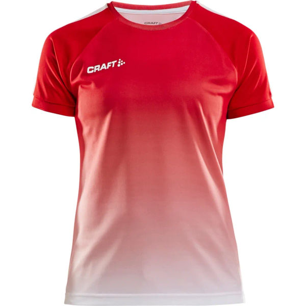 Craft Pro Control Fade Shirt Korte Mouw Dames - Rood