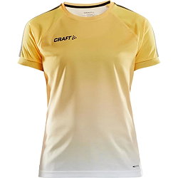Craft Pro Control Fade Trikot Kurzarm Damen - Gelb