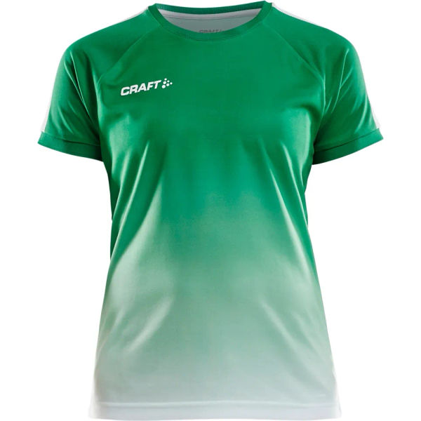 Craft Pro Control Fade Shirt Korte Mouw Dames - Groen