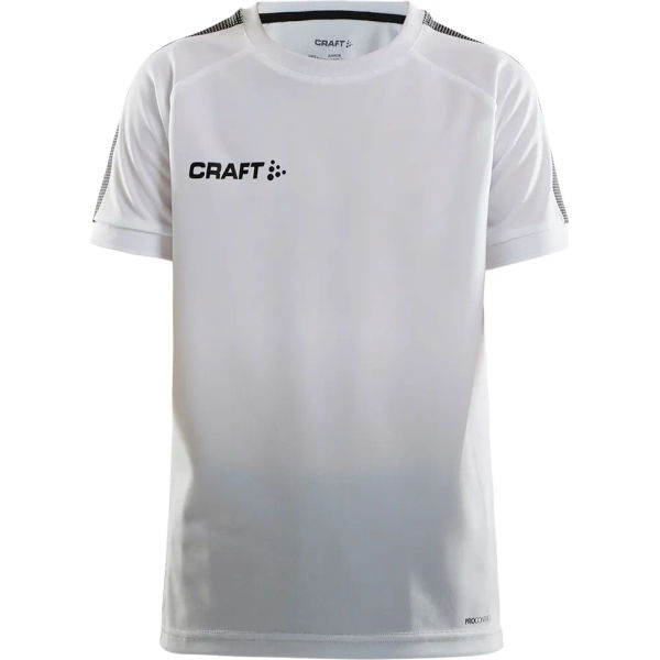 Craft Pro Control Fade Shirt Korte Mouw Kinderen - Wit