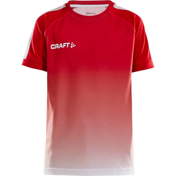 Craft Pro Control Fade Shirt Korte Mouw Kinderen - Rood