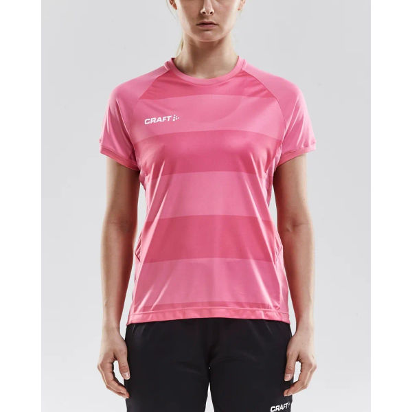 Craft Progress Shirt Korte Mouw Dames - Roze