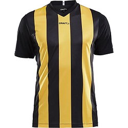 Craft Progress Stripe Trikot Kurzarm Damen - Schwarz / Gelb