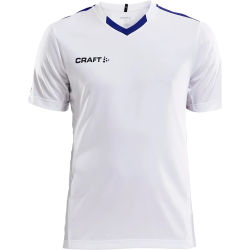 Voorvertoning: Craft Progress Contrast Shirt Korte Mouw Heren - Wit / Royal