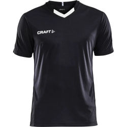 Voorvertoning: Craft Progress Contrast Shirt Korte Mouw Heren - Zwart / Wit