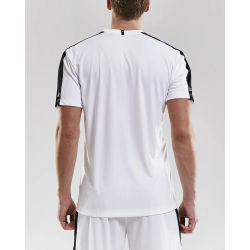 Voorvertoning: Craft Progress Contrast Shirt Korte Mouw Heren - Wit / Zwart