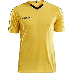 Craft Progress Contrast Maillot À Manches Courtes Hommes - Jaune / Noir