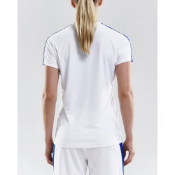 Voorvertoning: Craft Progress Contrast Shirt Korte Mouw Dames - Wit / Royal