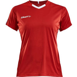 Voorvertoning: Craft Progress Contrast Shirt Korte Mouw Kinderen - Rood