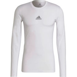 Présentation: Adidas Techfit / Climawarm Longsleeve Hommes - Blanc