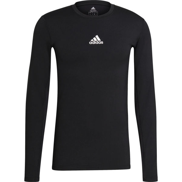 Adidas Techfit / Climawarm Longsleeve Heren - Zwart