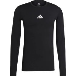 Voorvertoning: Adidas Techfit / Climawarm Longsleeve Heren - Zwart