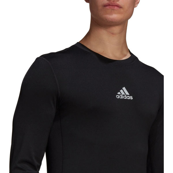 Adidas Techfit / Climawarm Longsleeve Hommes - Noir