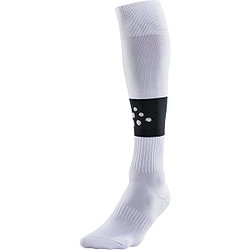 Craft Squad Contrast Chaussettes De Football - Blanc / Noir