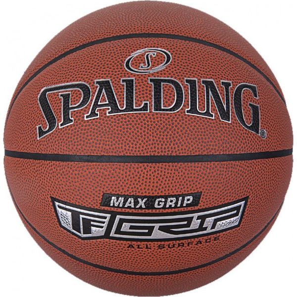 Spalding Max Grip (Size 7) Basketbal Heren - Oranje