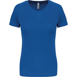 Proact Birdseye Kurzarm Sportshirt Damen - Sporty Royal Blue