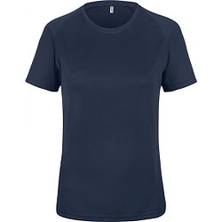 Proact Birdseye T-Shirt De Sport Manches Courtes Femmes - Sporty Navy