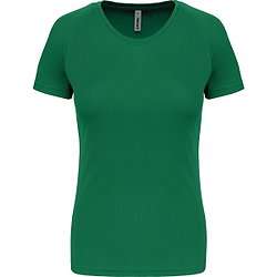 Proact Birdseye T-Shirt De Sport Manches Courtes Femmes - Kelly Green
