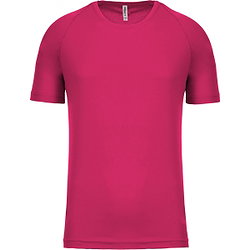 Proact Birdseye T-Shirt De Sport Manches Courtes Hommes - Fuchsia