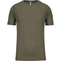 Proact Birdseye T-Shirt De Sport Manches Courtes Hommes - Olive
