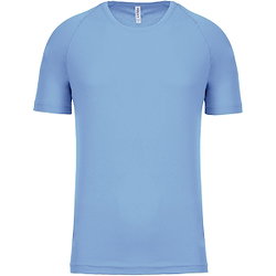 Proact Birdseye T-Shirt De Sport Manches Courtes Hommes - Sky Blue