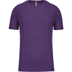 Proact Birdseye T-Shirt De Sport Manches Courtes Hommes - Violet