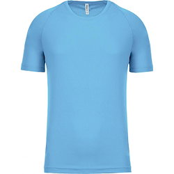 Proact Birdseye T-Shirt De Sport Manches Courtes Enfants - Sky Blue