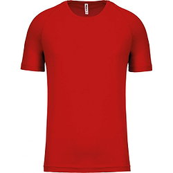 Proact Birdseye Kurzarm Sportshirt Kinder - Red