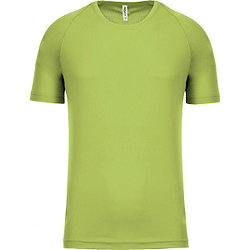 Proact Birdseye T-Shirt De Sport Manches Courtes Enfants - Lime