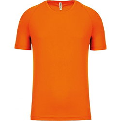 Proact Birdseye Functioneel Sportshirt Kinderen - Fluorescent Orange