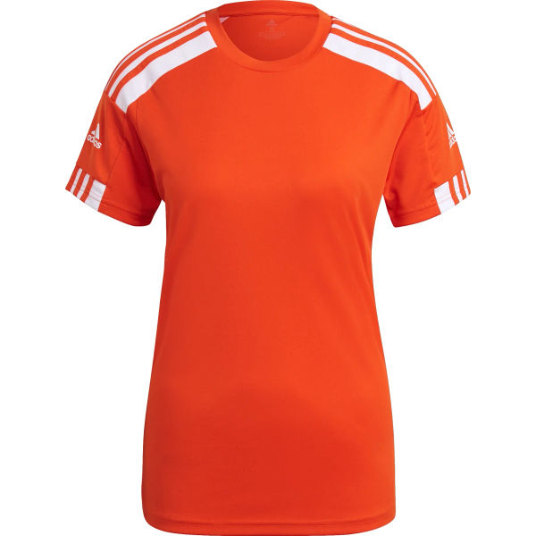 Adidas Squadra 21 Shirt Korte Mouw Dames - Oranje / Wit