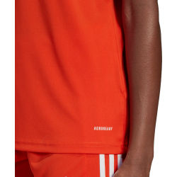 Voorvertoning: Adidas Squadra 21 Shirt Korte Mouw Dames - Oranje / Wit