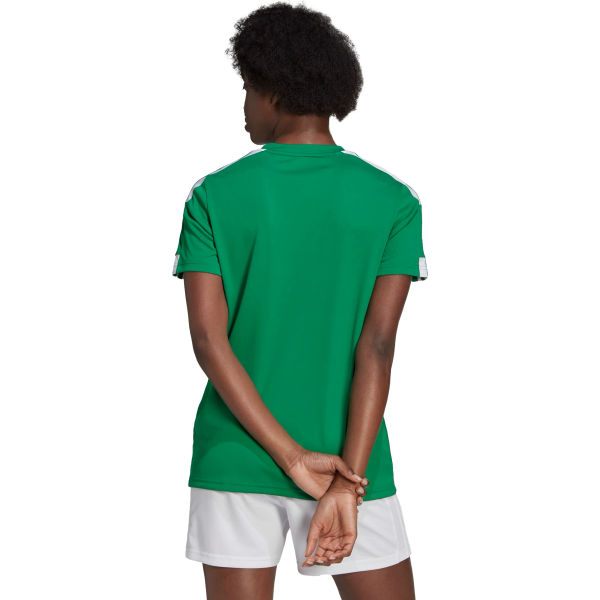 Adidas Squadra 21 Shirt Korte Mouw Dames - Groen / Wit