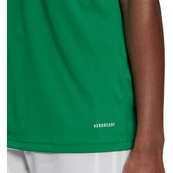 Voorvertoning: Adidas Squadra 21 Shirt Korte Mouw Dames - Groen / Wit