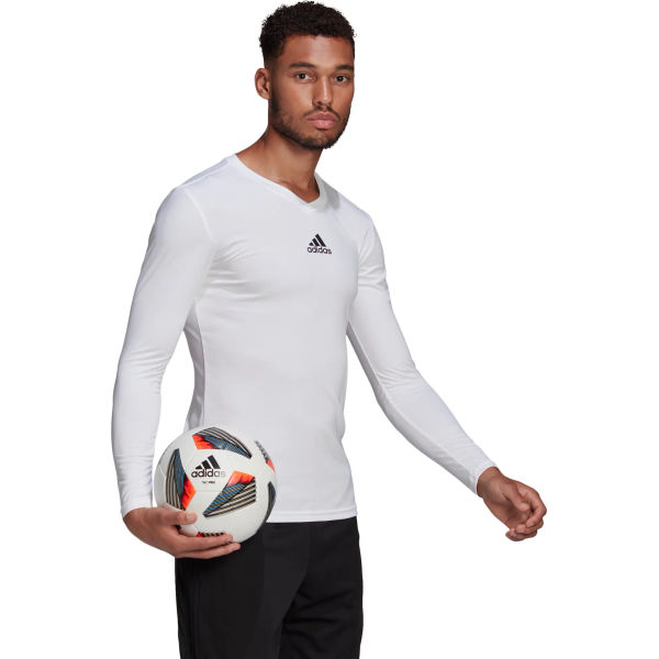 Adidas Base Tee 21 Maillot Manches Longues Hommes - Blanc