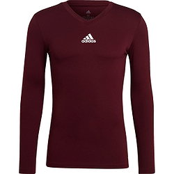 Adidas Base Tee 21 Shirt Lange Mouw Kinderen - Bordeaux