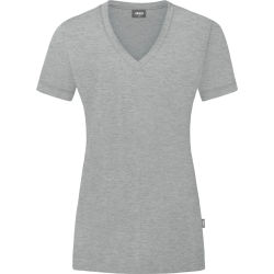 Voorvertoning: Jako Organic T-Shirt Dames - Lichtgrijs Gemeleerd