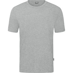 Jako Organic T-Shirt Stretch Femmes - Gris Clair Mélange