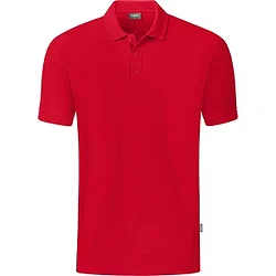 Jako Organic Polo Hommes - Rouge