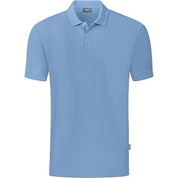Jako Organic Polo Hommes - Bleu Glace