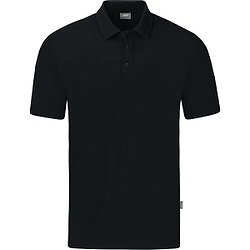 Jako Organic Polo Stretch Heren - Zwart