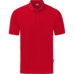 Jako Organic Polo Stretch Heren - Rood