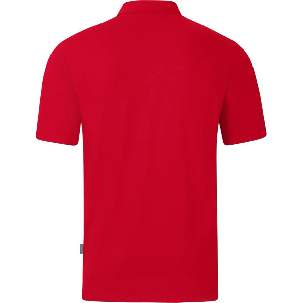 Jako Organic Polo Stretch Hommes - Rouge