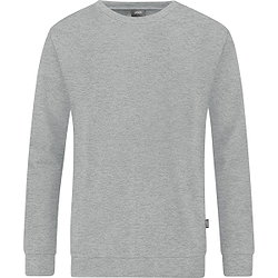 Jako Organic Sweat Herren - Hellgrau Meliert