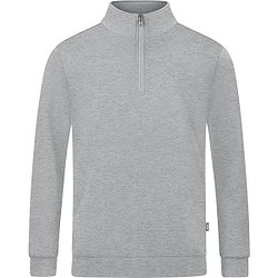 Jako Organic Ziptop Heren - Lichtgrijs Gemeleerd