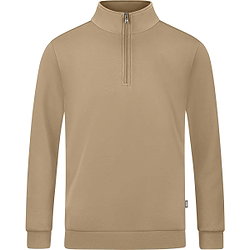 Jako Organic Ziptop Heren - Zand